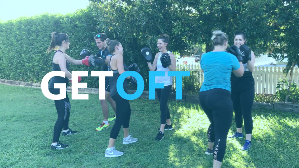 Get Fit fitness brand image Big Bao portfolio Brisbane