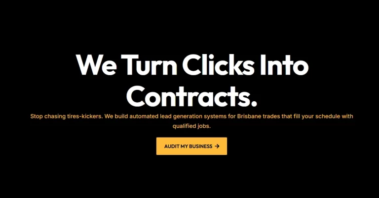 Tradie website design and lead gen icon Big Bao