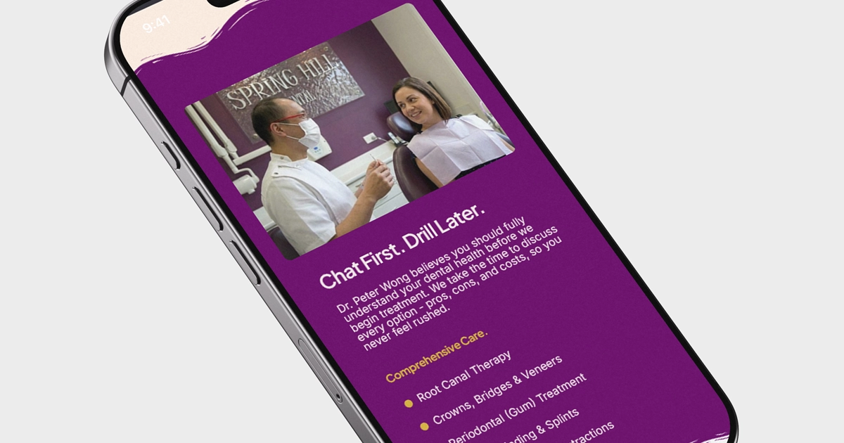 Spring Hill Dental Case Study: Modernising a Medical Legacy