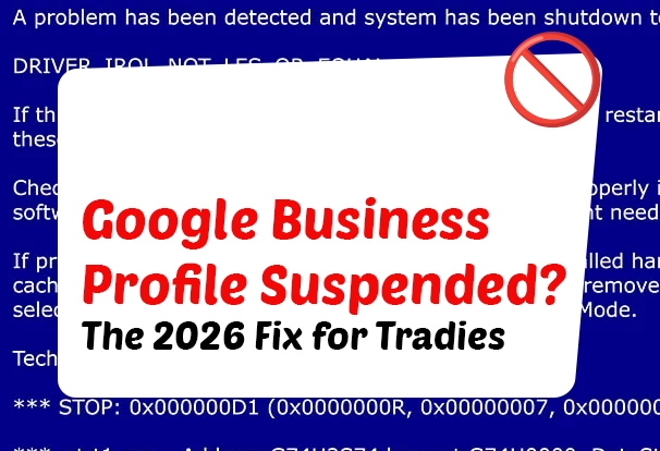 Google Business Profile Suspended? A No-Nonsense Fix