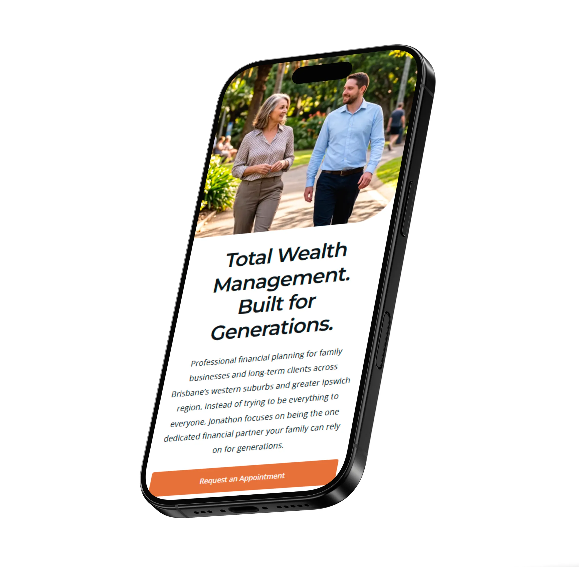 DeMar Financial Planning: Financial Adviser Web Design